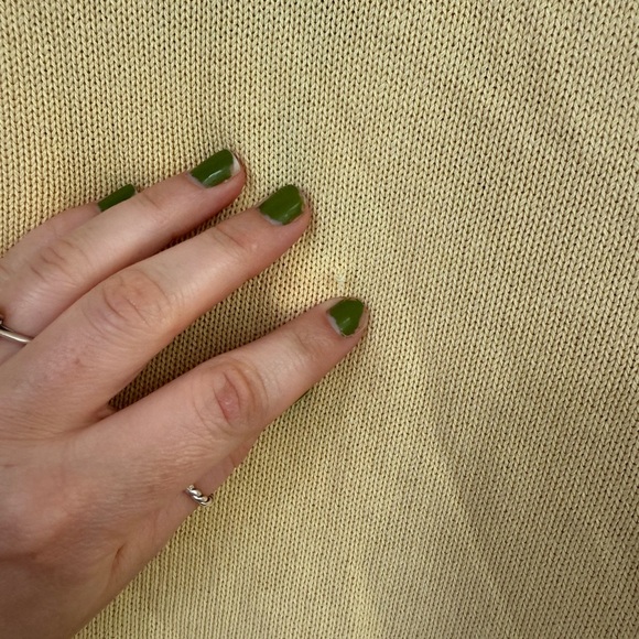 Southern Lady Women’s Yellow Floral Embroidered Cardigan Size XL Summer Cottage - Picture 5 of 6